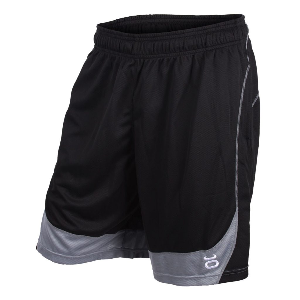 Twisted Mock Mesh Shorts (Black/Silverlake) | Jaco Athletics